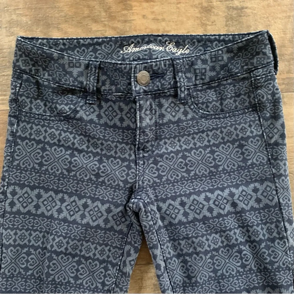 American Eagle western print jeggings - Picture 3 of 9